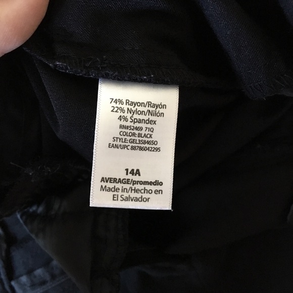 Black Work Slacks - Picture 6 of 6